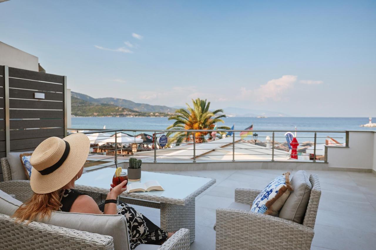 Апартаменты Horizon Seaside Living Nea Iraklitsa Экстерьер фото